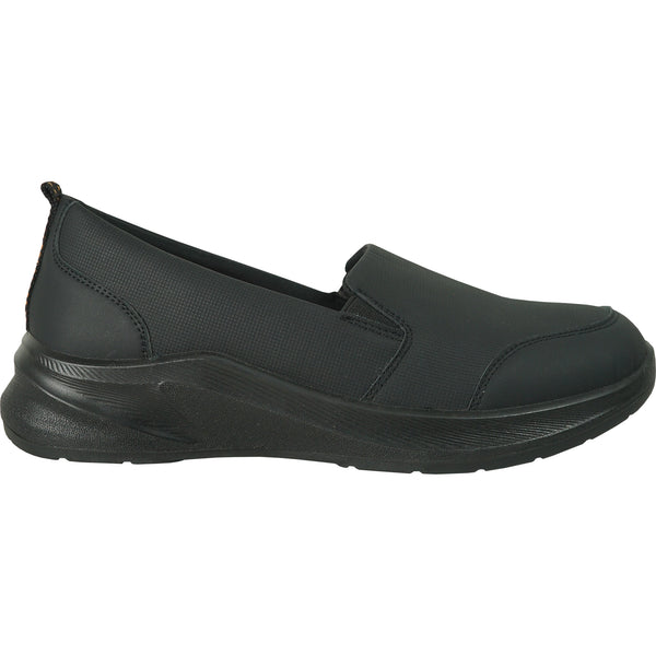VANGELO Women Slip Resistant Shoe ARIA-2 Black - Wide Width Available -  www.staffshoes.com
